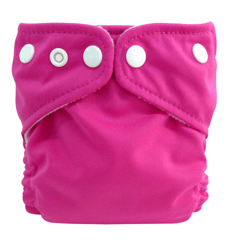 Charlie Banana Pocketluier Hot Pink - Newborn (2-5 kilo) - Fleece