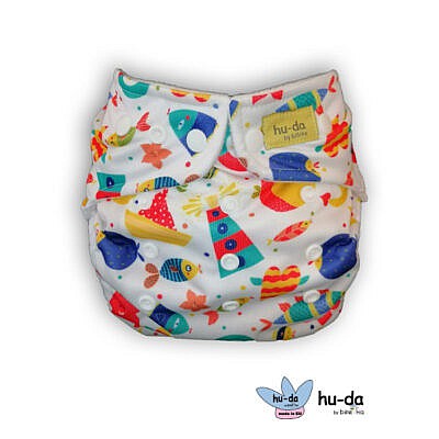 hu-da overbroekje supersoft wasbare luier