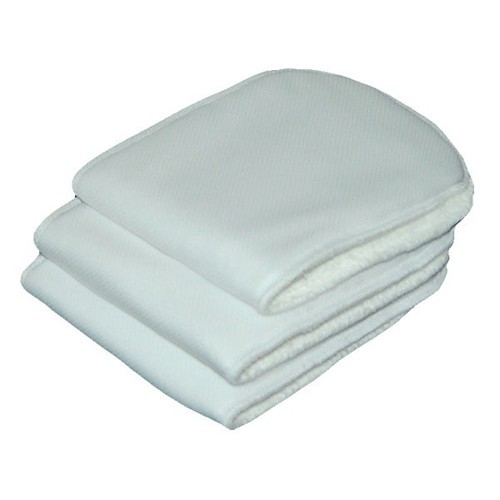 SuperUndies Hybrid Cloth Diaper inserts 3 pack L Katoen